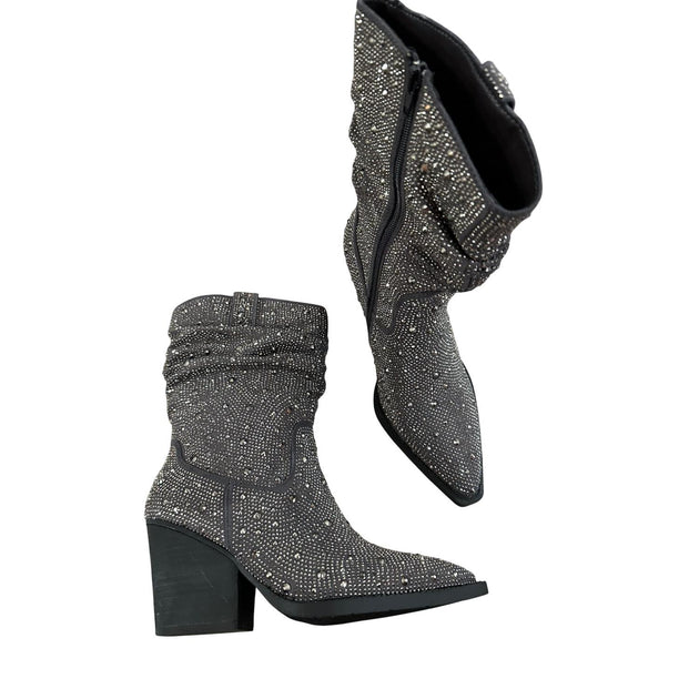 Very G Kady Slouch Boot Grey 10 4