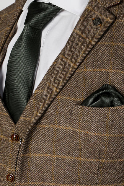 Paul Andrew Harris Tweed Blazer Brown US 50 3
