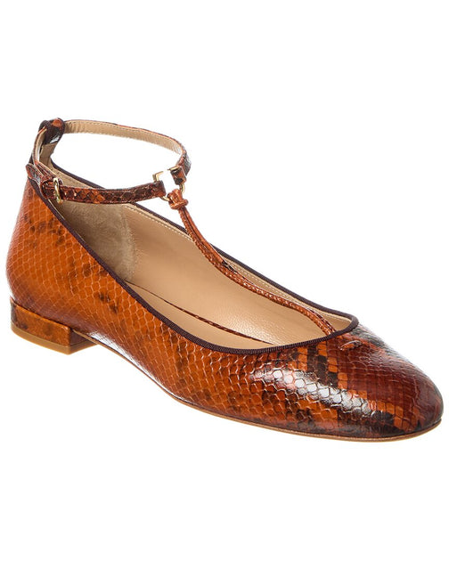 Ulla Johnson Slingback Flat Brown 38.5 2