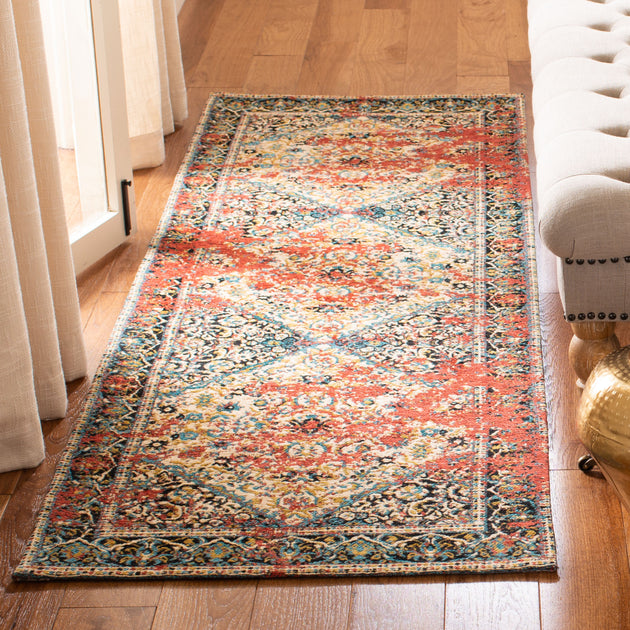 Safavieh CLV701 Area Rug Red/Charcoal 3