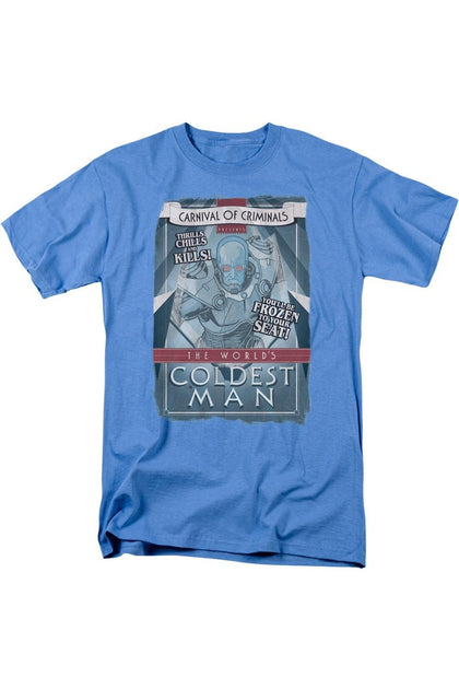 Gildan Batman Coldest Man T-Shirt Blue XL 2