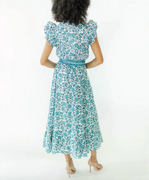 Victoria Dunn Jasmine Maxi Dress Blue XSmall 3