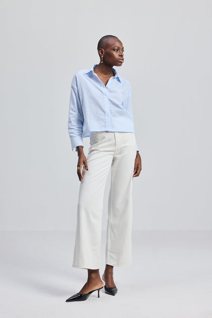 Reistor Crop it like it's Hot Shirt Blue Medium 2