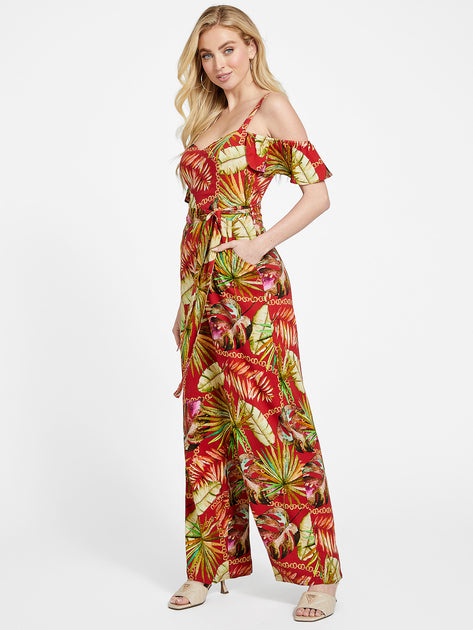 Guess Factory Zelma Printed Jumpsuit Multi XSmall 4