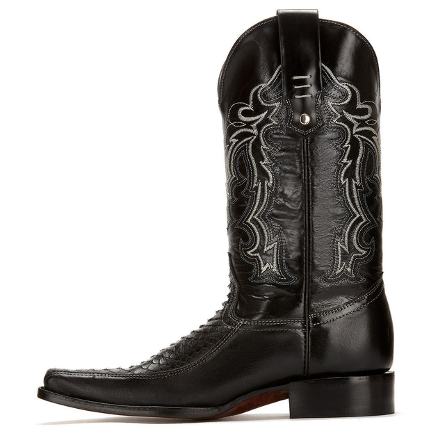 Forastero Western Cowboy Leather Boots Black US 8 4