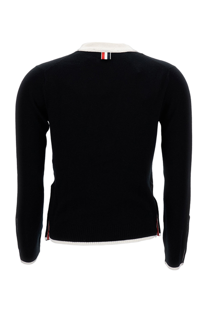 Thom Browne V-Neck Cardigan Black EU 40 3
