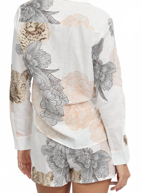 Las Surenas Garden Tiger Short White Medium 3