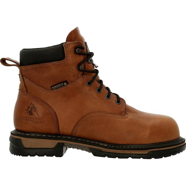  Rocky Ironclad Work Boot Brown 13 3