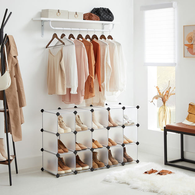 Hivvago Shoe Storage Organizer Unit 4