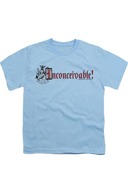 Gildan Princess Bride Vizzini Crest T-Shirt Blue Large 2