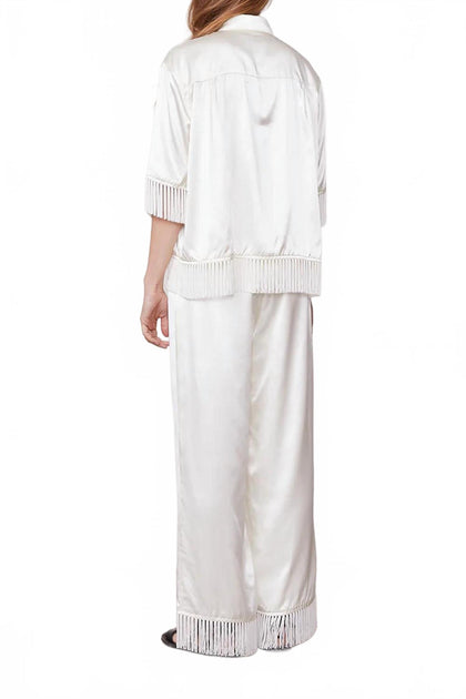 Officine Générale Jolen Pants Ecru 34 3