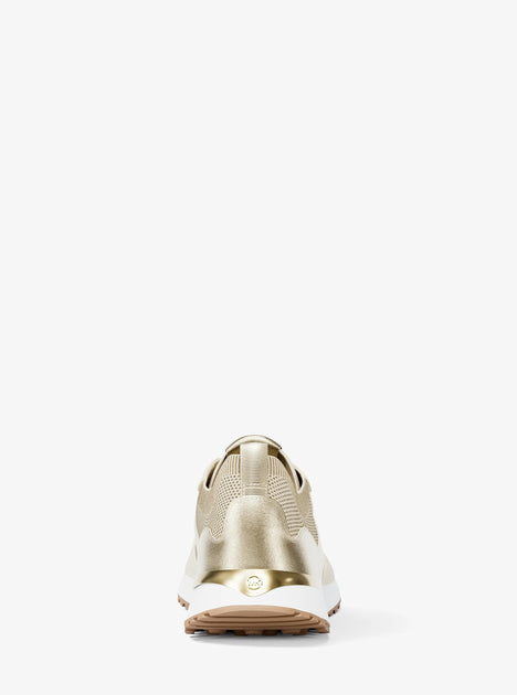 Michael Kors Jesse Trainer Gold US 6 4
