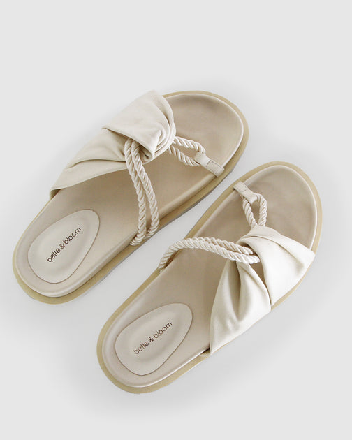 Belle & Bloom Whitehaven Slide Black US 9 4