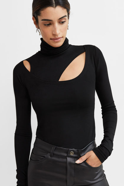 Marcella Dahlia Top Black Small 2