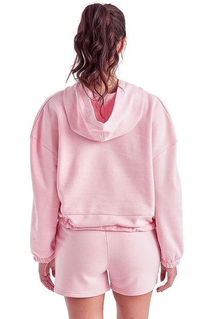 TriDri Maria Cropped Hoodie Pink Small/Medium 4