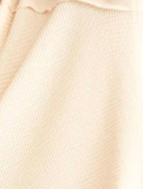 Pro-Ject Risa Burnout Thermal Pullover Sweatshirt Beige Large 3