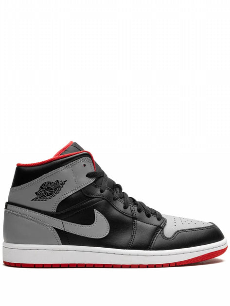 Nike Air Jordan 1 Mid Bred Shadow Sneakers Grey US 13 2