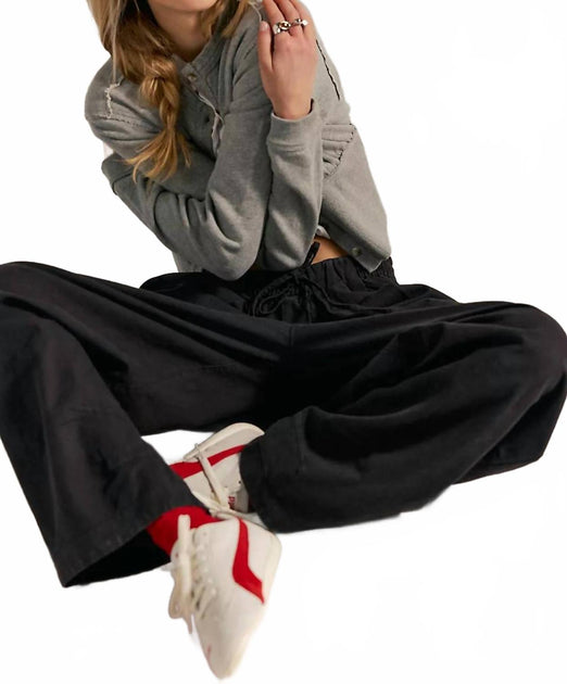 Free People Chambers Pull On Pant Black Medium 4