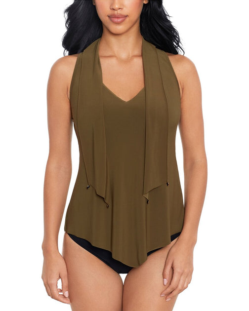 Magicsuit Izzy Tankini Grün US 12 4