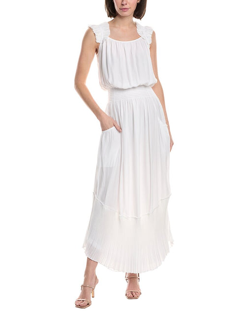 Ramy Brook Baylor Maxi Dress Pink Large 2
