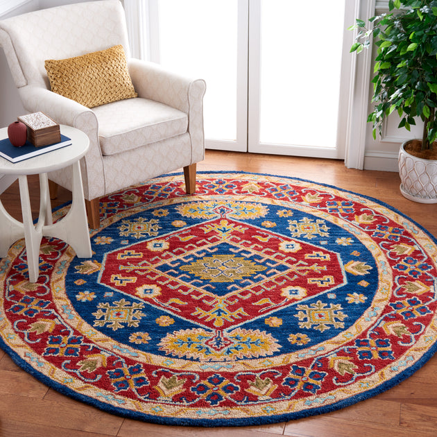 Safavieh Aspen Area Rug Red Blue 4