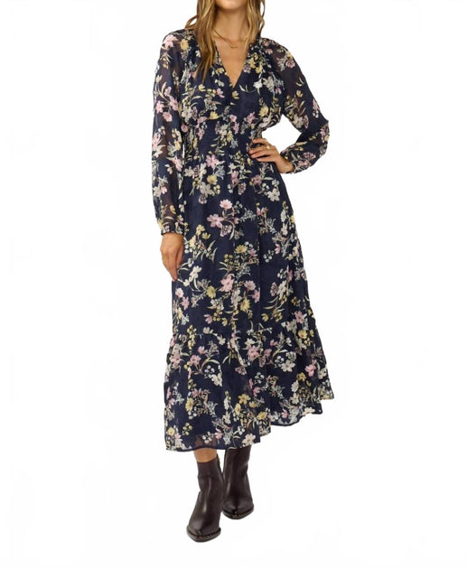 LOVESTITCH Dusk Serenade Maxikleid Lila Medium 2