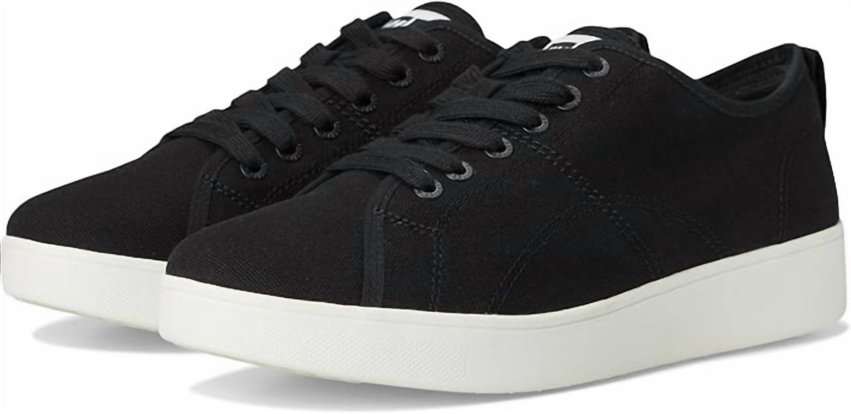 FitFlop Rally Canvas Sneaker Black US 7 2