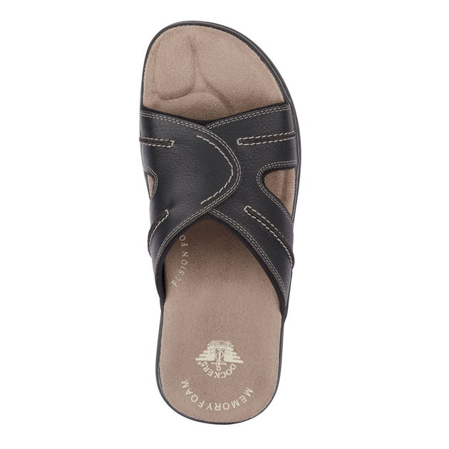 Dockers Sunland Slide Sandal Brown 8 3