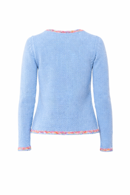 Fabrizio Del Carlo Sweater Blue Large 3