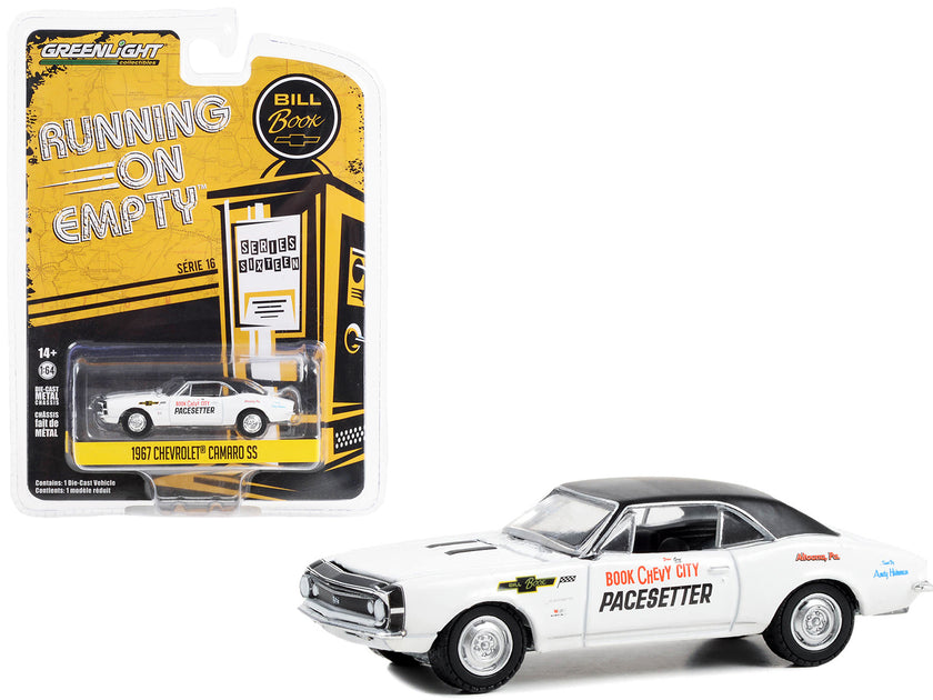 Greenlight 1967 Chevrolet Camaro SS White 1/64 2