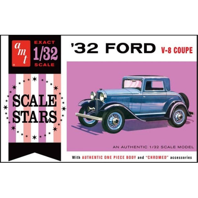 AMT 1932 Ford V8 Coupe Model Kit 2