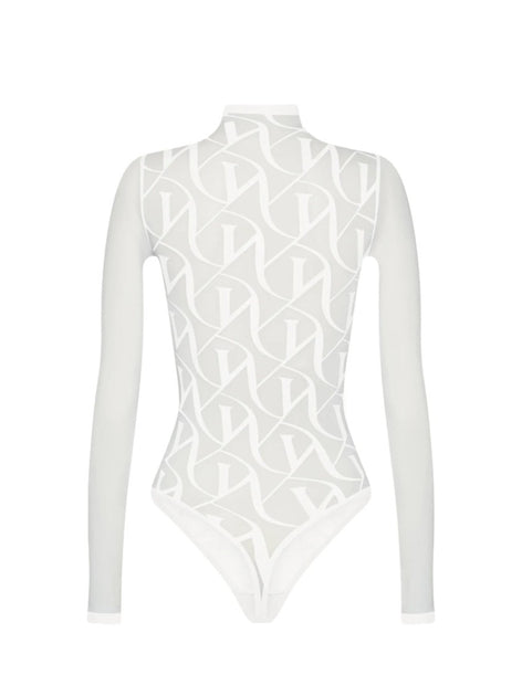 Wolford W Lace String Body White Large 3