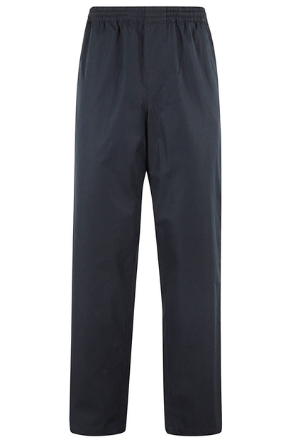 Aspesi Straight Fit Cotton Poplin Pants Navy Blue XLarge 2