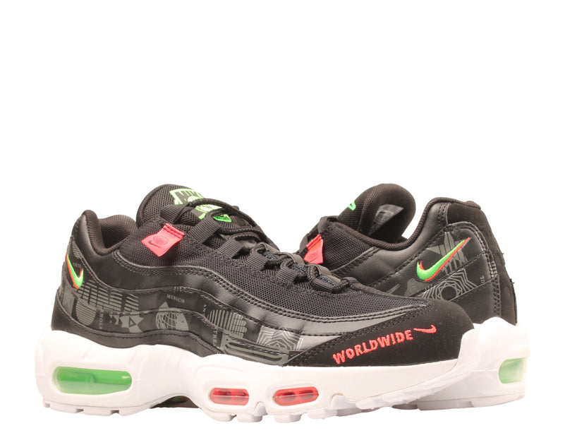 Nike Air Max 95 WW Running Shoes Black/Grey US 7.5 2