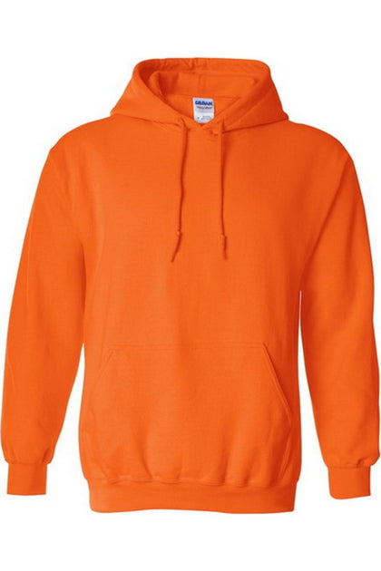 Gildan Heavy Blend Hooded Sweatshirt Orange Large 2