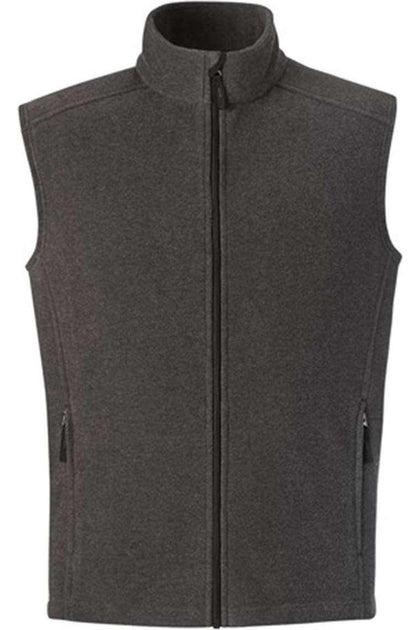 CORE365 Tall Journey Fleece Vest Grey XLarge Tall 2