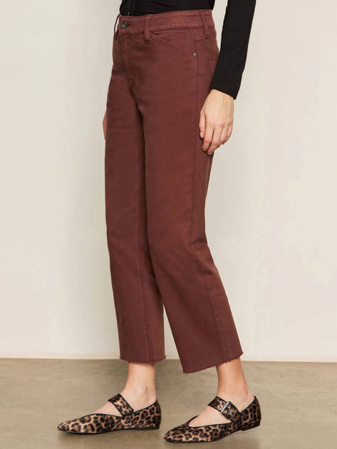 Sanctuary Cadence 90s Straight Crop Jeans Brown 31 4