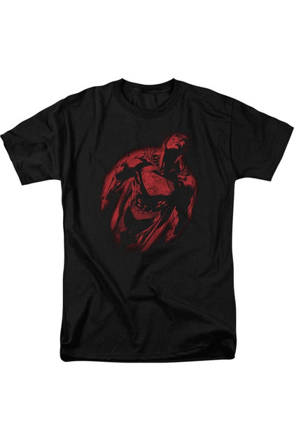 Gildan Superman Sprayed Supes Short Sleeve Tee Black XXL 2
