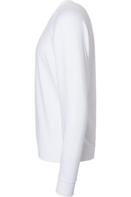 Independent Trading Co. Icon Lightweight Loopback Terry Crewneck Sweatshirt Weiß XLarge 4