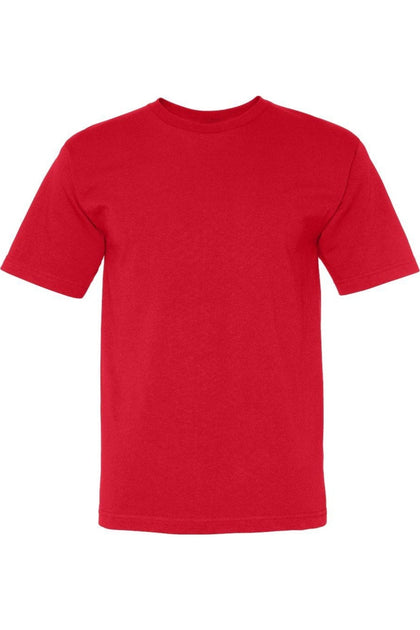 Bayside Cotton T-Shirt Red 4XLarge 2