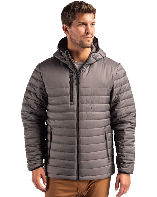 Clique Valhalla Full Zip Puffer Jacket Multi Small 2