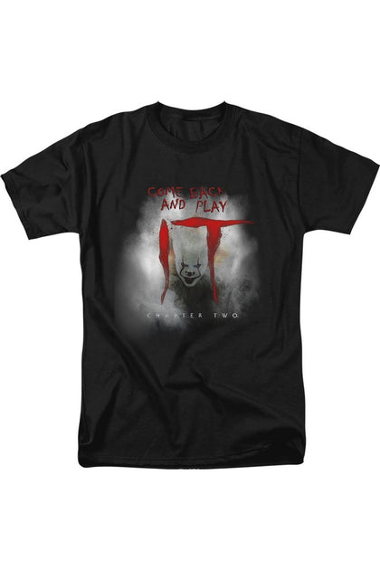 Gildan IT 2019 Come Back And Play T-Shirt Schwarz 5XLarge 2