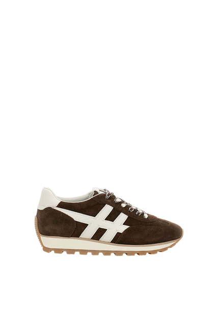 Hogan 86Er Suede Sneakers Brown UK 9 2