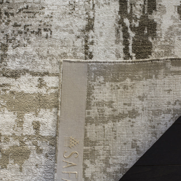 Safavieh Mirage MIR268 Area Rug Brown Silver 4