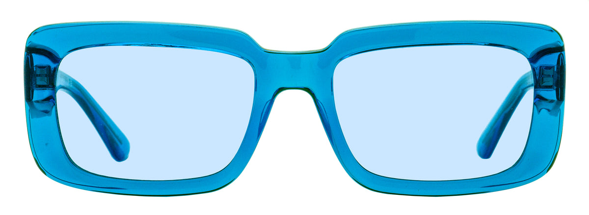 Karl Lagerfeld KL6101S Rectangle Sunglasses Azure 54mm 4