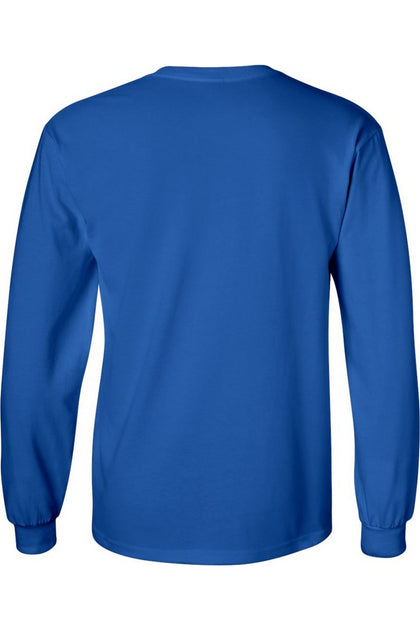 Gildan Ultra Cotton Crew Neck T-Shirt Blue XXLarge 3