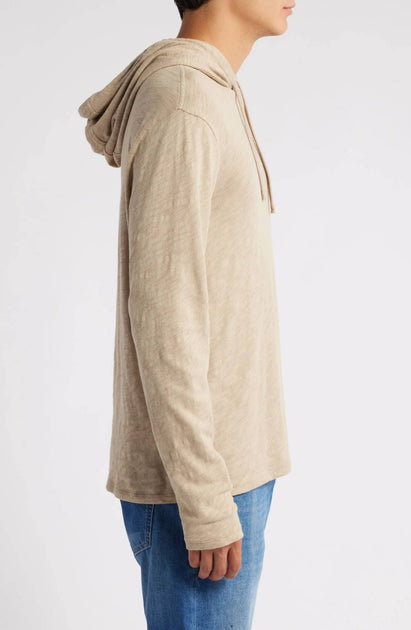 ATM Slub Jersey Hoodie Beige Large 3
