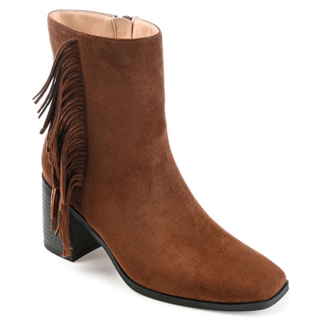 Journee Collection Noriah Bootie Brown US 8 2