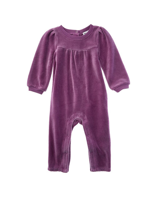 Splendid Jade Velour Bodysuit Lila 6-9 Monate 2