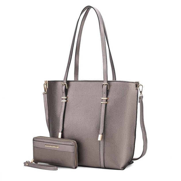 MKF Collection Emery Tote Bag Red Large 2